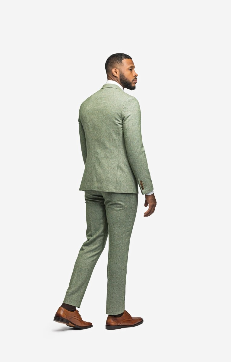 Light Green Tweed 3 Piece Suit | Mensuits.com | Suits Starting At $199 MenSuits Light Green Tweed 3 Piece Suit | Mensuits.com | Suits Starting At $199 MenSuits