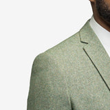 Light Green Tweed 3 Piece Suit
