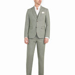 Light Green Tweed 3pc Suit - view 2