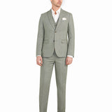 Light Green Tweed 3pc Suit - view 2