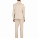 Light Tan Sharkskin 2 Button Suit - view 7