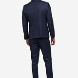 Navy Blue Peak Lapel Tuxedo