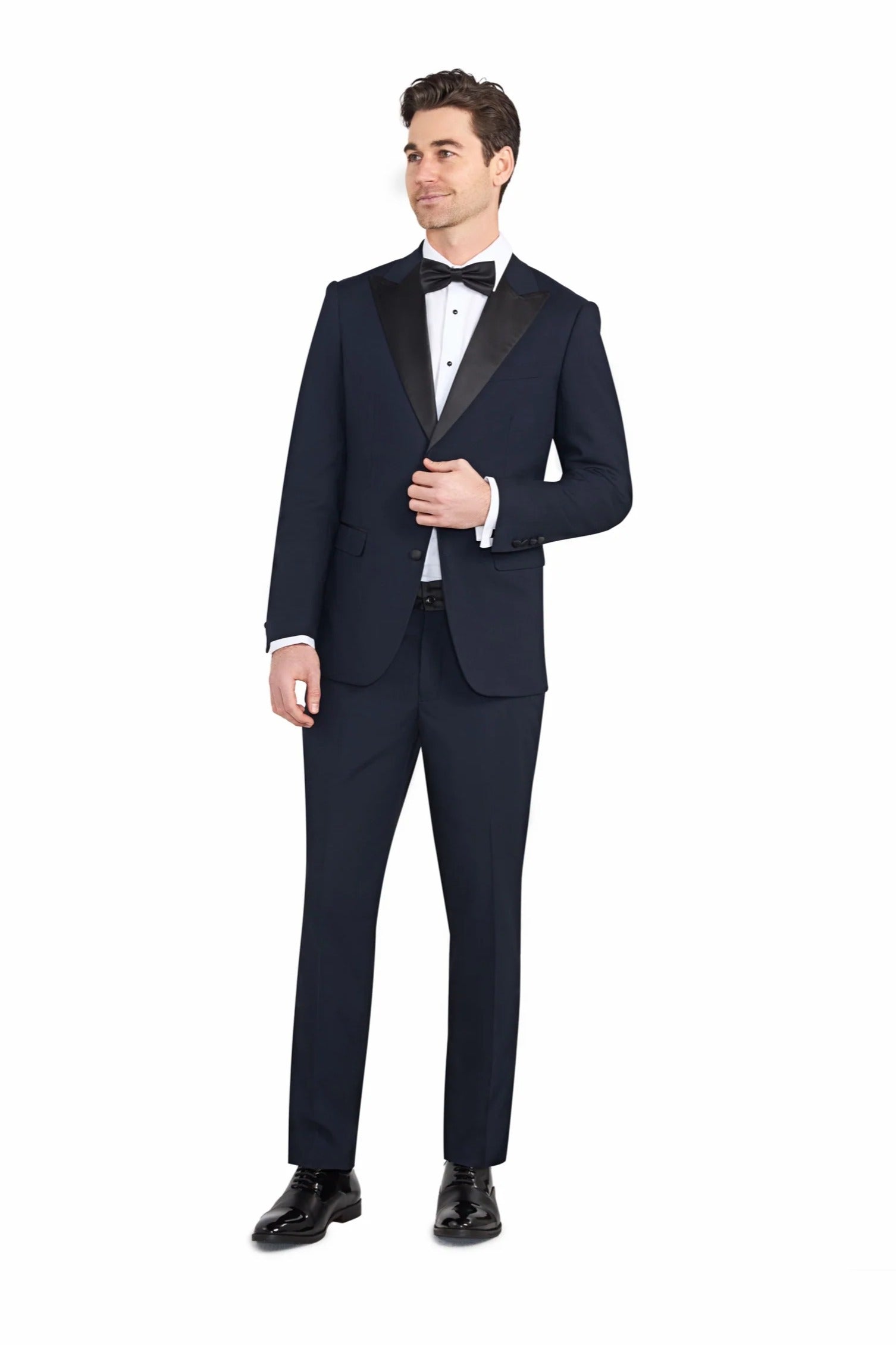 Navy Peak Lapel Tuxedo - view 1