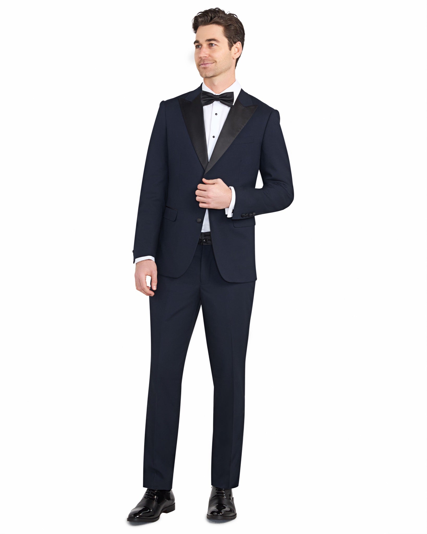 Navy Peak Lapel Tuxedo - view 1