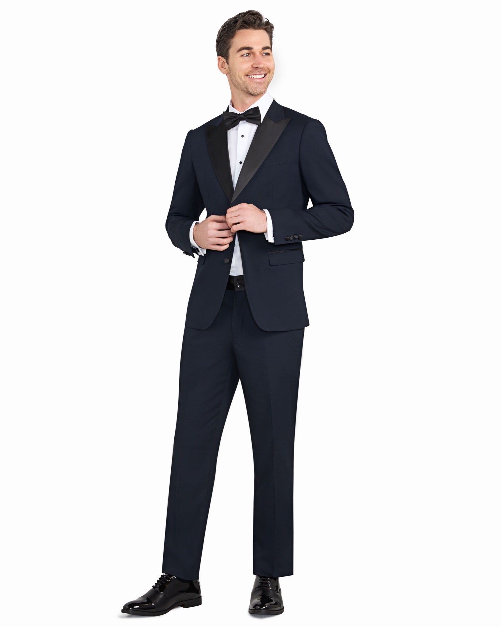 Navy Peak Lapel Tuxedo - view 2