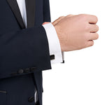 Navy Peak Lapel Tuxedo - view 6