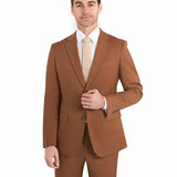 Rust Brown 2 Button Suit - view 4