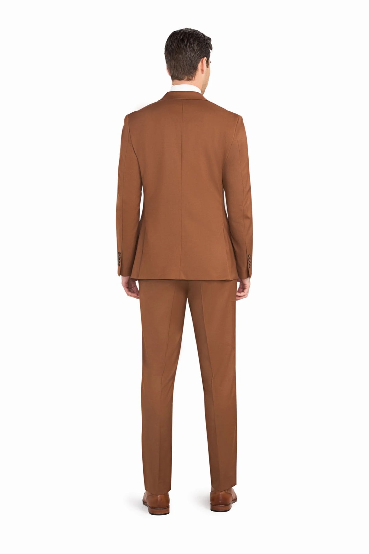 Rust Brown 2 Button Suit - view 5