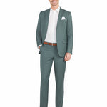Sage Green 2 Button Suit - view 1