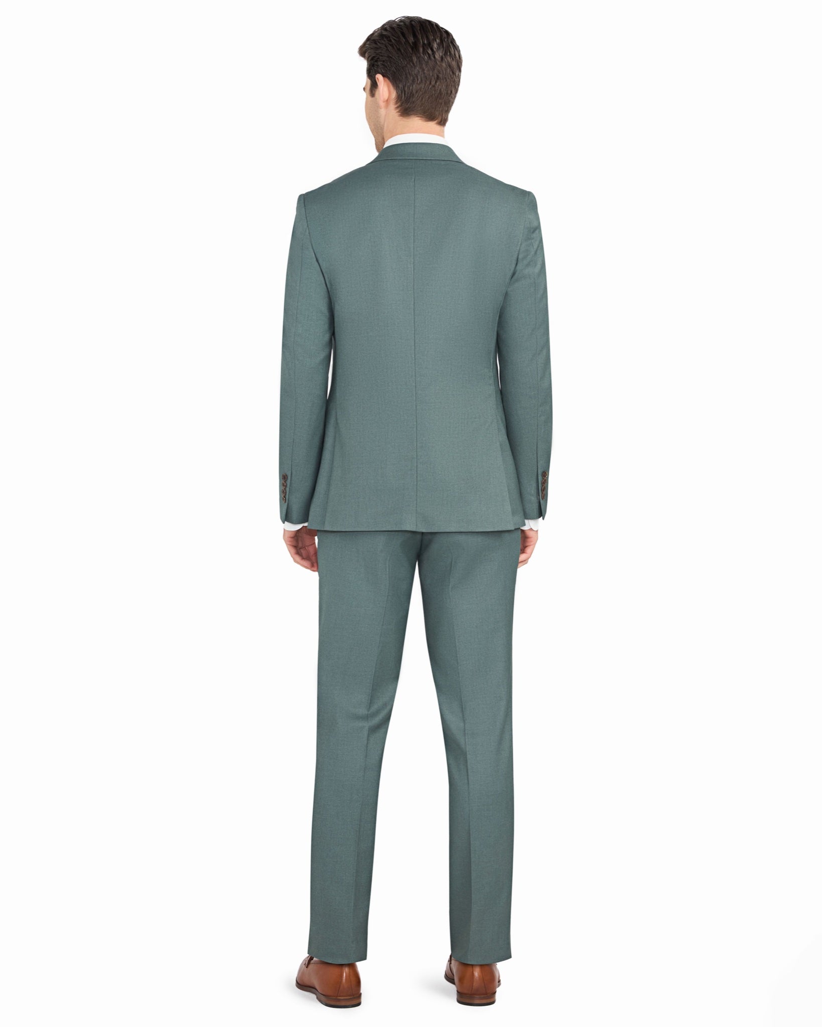 Sage Green 2 Button Suit - view 2
