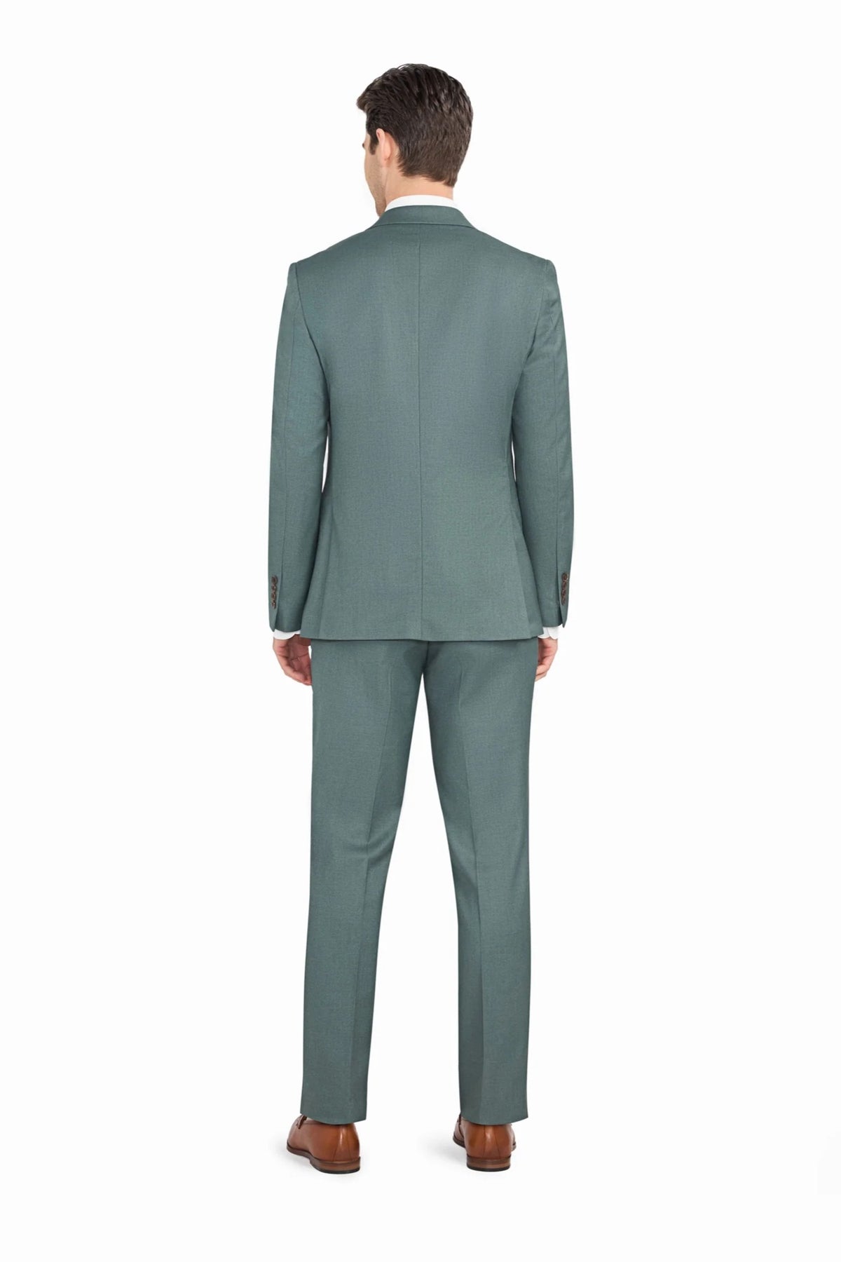 Sage Green 2 Button Suit - view 2