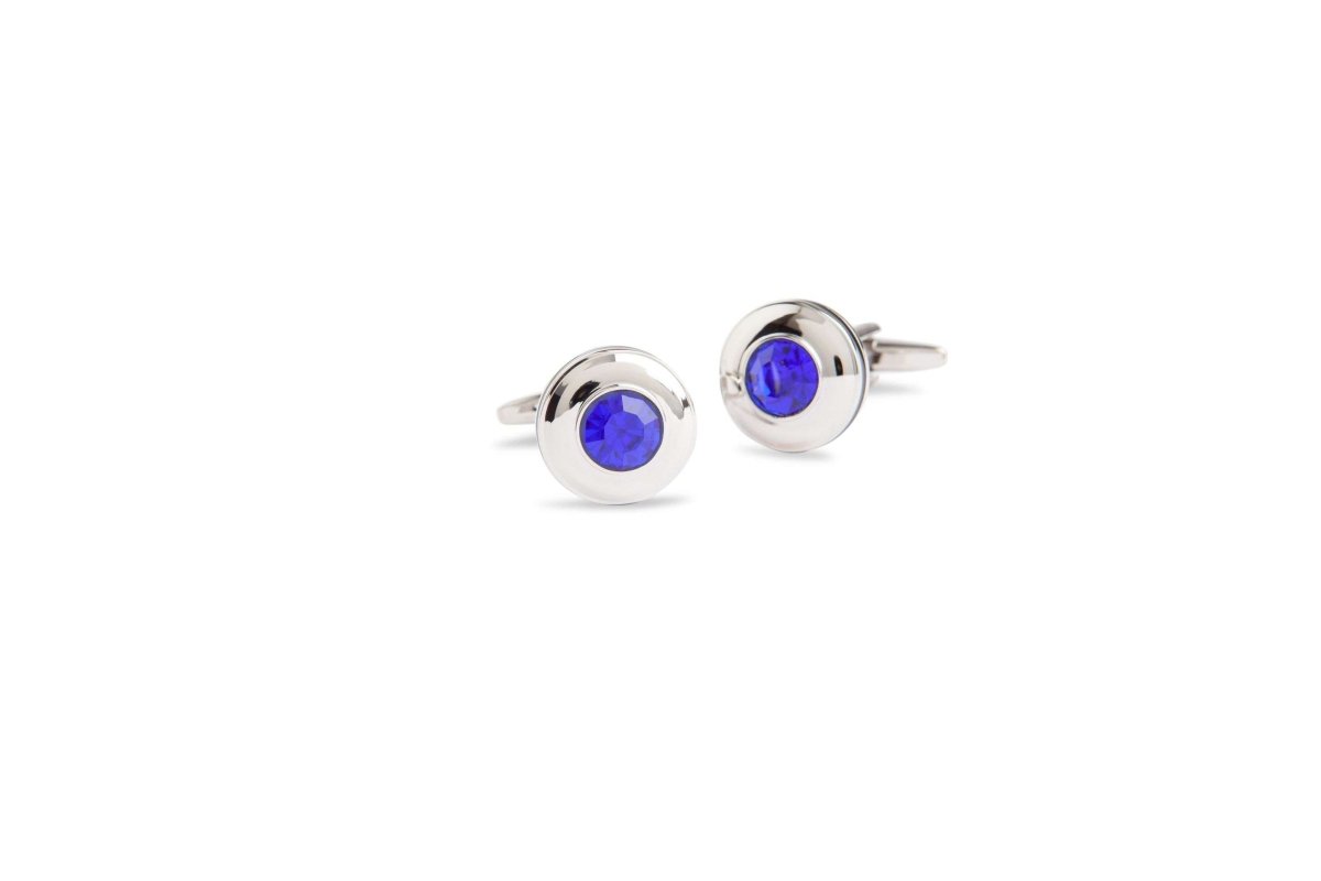 Blue Sapphire Cufflinks - MenSuits