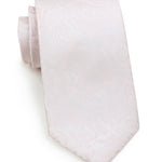Blush Floral Paisley Necktie - MenSuits