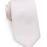 Blush Floral Paisley Necktie - MenSuits