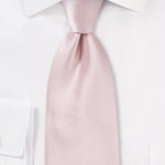 Blush Solid Necktie - MenSuits