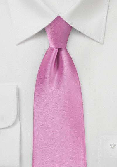 Bougainvillea Solid Necktie - MenSuits