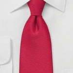 Bright Red MicroTexture Necktie - MenSuits