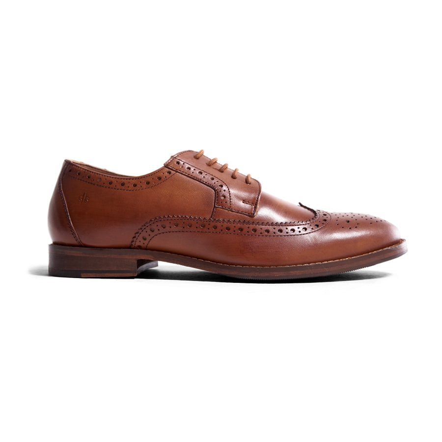 British Tan Wingtip Shoes Factory Sale | bellvalefarms.com