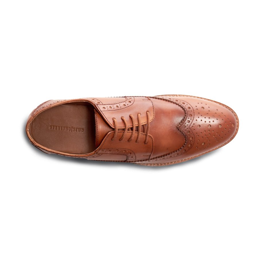 British Tan Wingtip Shoes Factory Sale | bellvalefarms.com