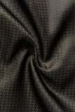 Brown Sharkskin 2 Button Suit - MenSuits