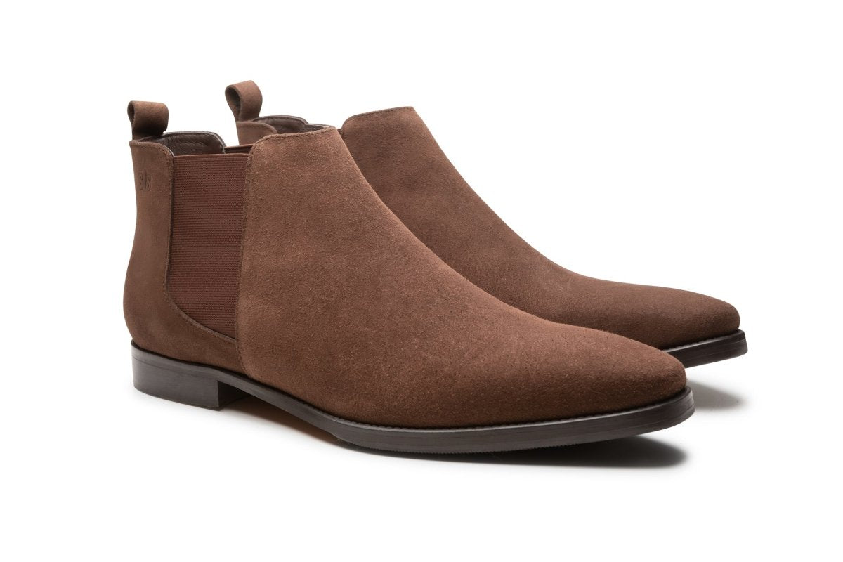 Brown Suede Boot - MenSuits