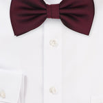 Burgundy MicroTexture Bowtie - MenSuits