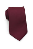 Burgundy MicroTexture Necktie - MenSuits