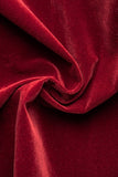 Burgundy Velvet Shawl Lapel Tuxedo - MenSuits
