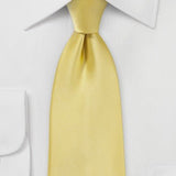 Butter Solid Necktie - MenSuits