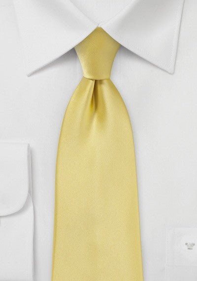 Butter Solid Necktie - MenSuits