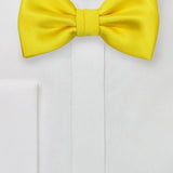 Canary Solid Bowtie - MenSuits