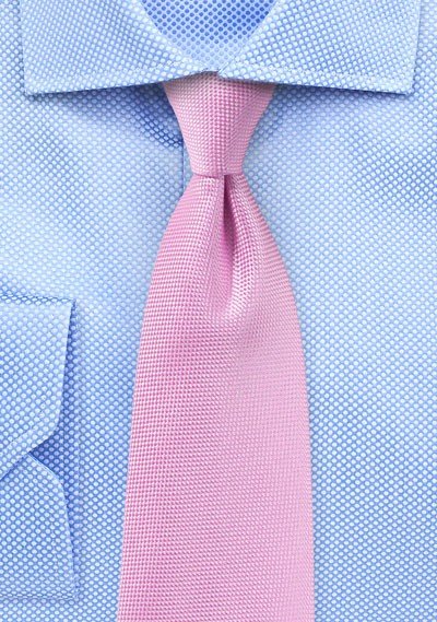 Carnation MicroTexture Necktie - MenSuits