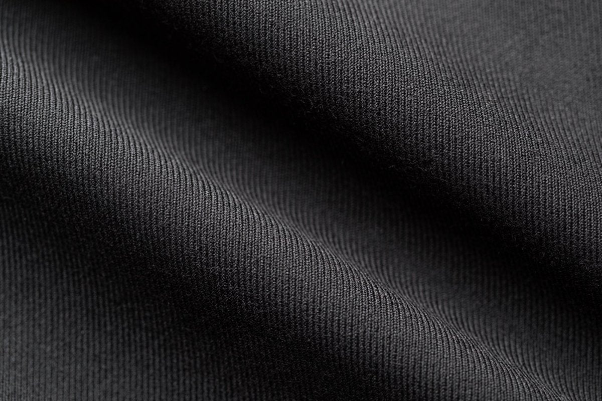 Classic Black Flat-Front Pants - MenSuits