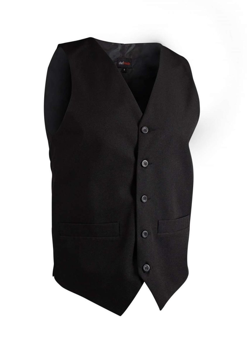 Classic Black Solid Vest | MenSuits