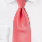 Coral Reef Small Texture Necktie - MenSuits