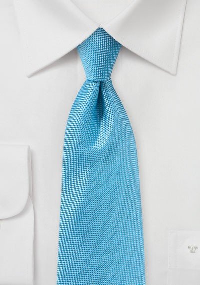 Cyan MicroTexture Necktie - MenSuits