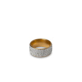 Diamond Bezzled Ring - MenSuits