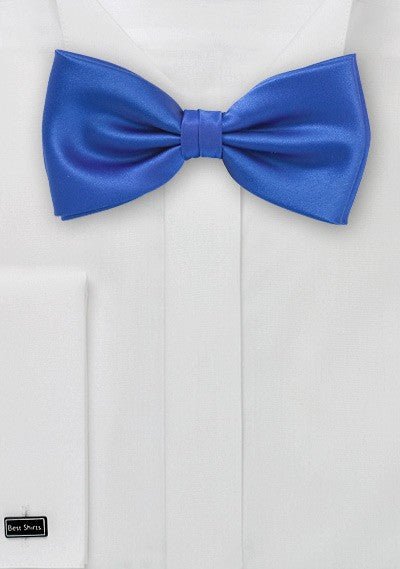 Dodger Blue Solid Bowtie - MenSuits