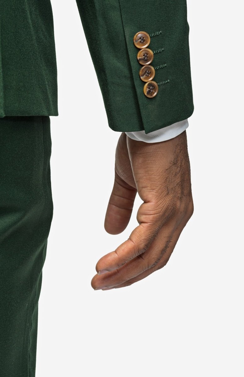 Forest Green 2 Button Suit - MenSuits