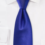 Horizon Blue Small Texture Necktie - MenSuits