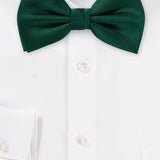 Hunter Green MicroTexture Bowtie - MenSuits