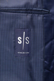 Indigo Blue Velvet Shawl Lapel Tuxedo - MenSuits
