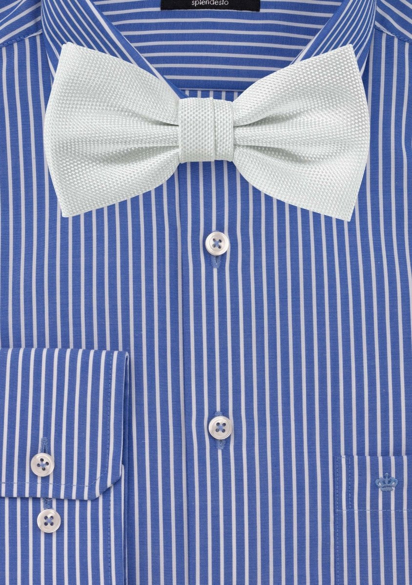 Ivory MicroTexture Bowtie - MenSuits