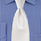 Ivory Small Texture Necktie - MenSuits