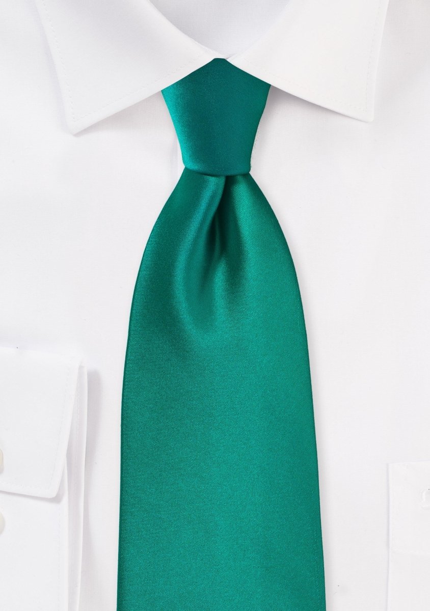 Jade Solid Necktie - MenSuits