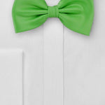 Kelly Green Solid Bowtie - MenSuits