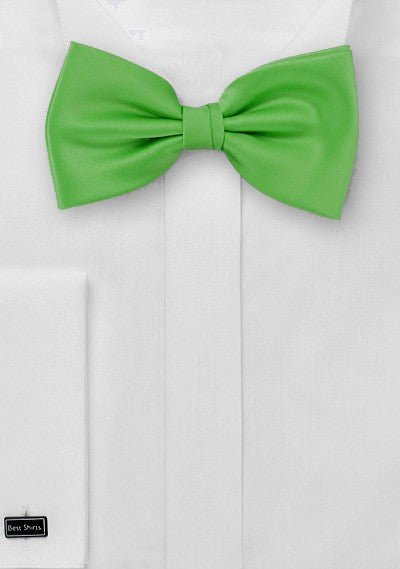 Kelly Green Solid Bowtie - MenSuits