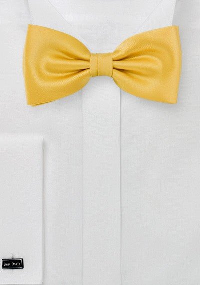 Lemon Solid Bowtie - MenSuits