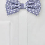 Lilac Pin Dot Bowtie - MenSuits