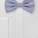 Lilac Pin Dot Bowtie - MenSuits